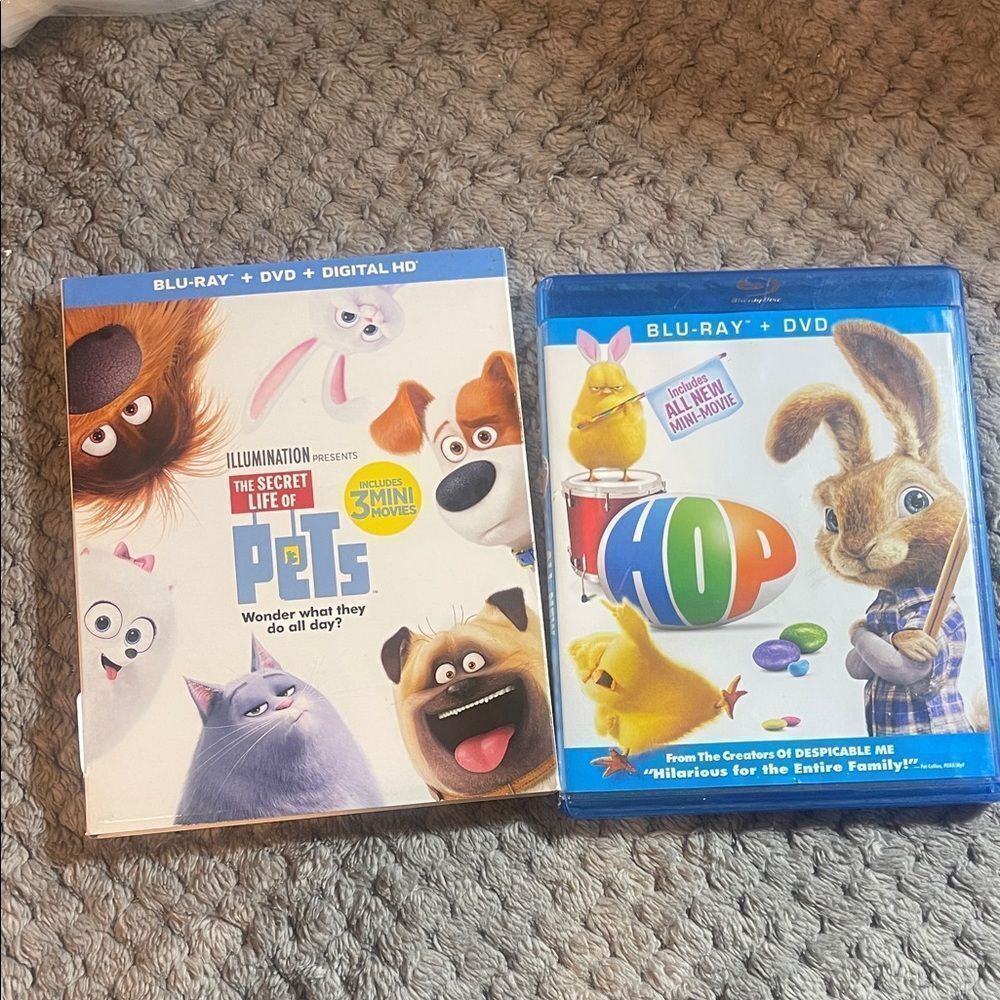 The Secret Life of Pets and Hop Blu-ray Combo